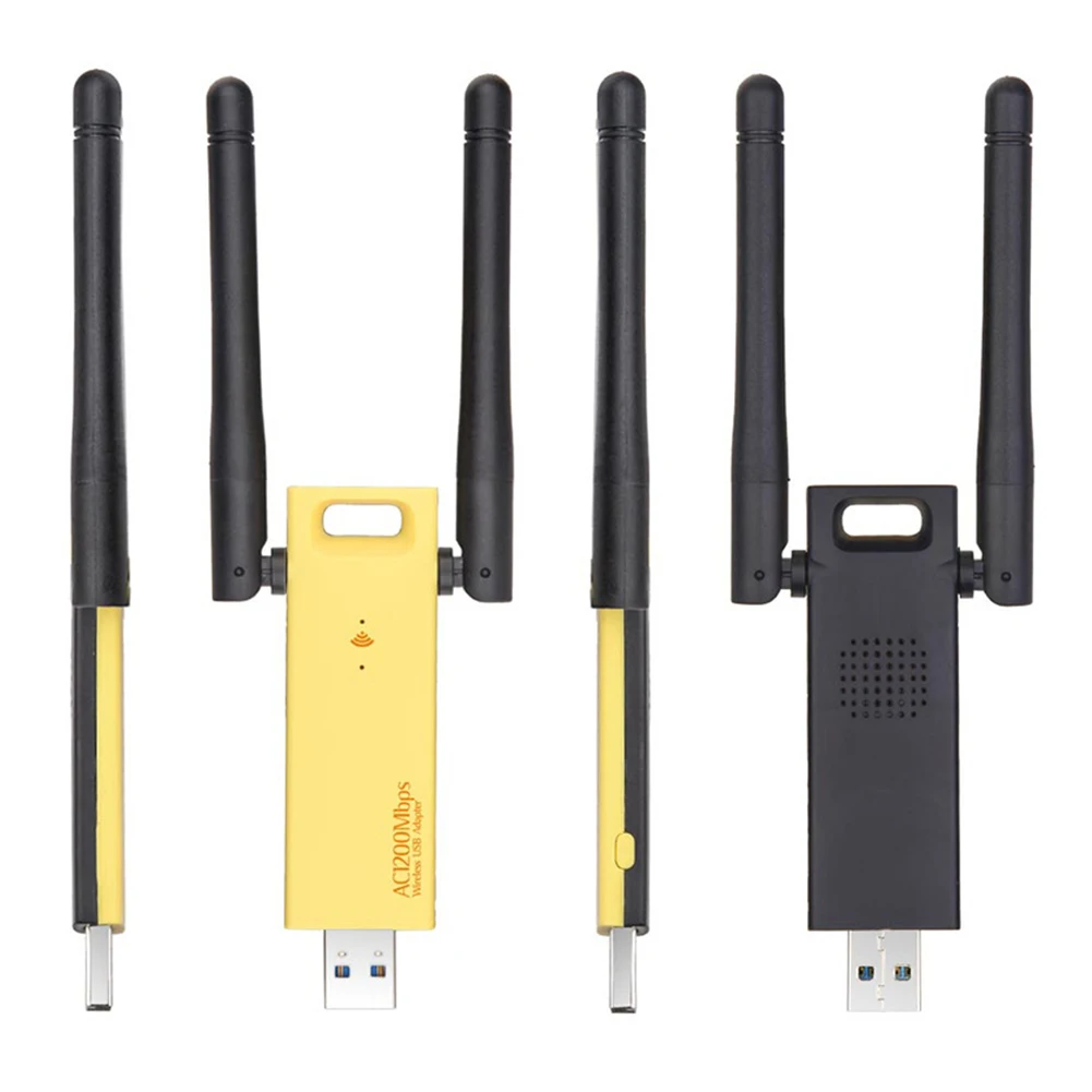 2,4 5,8G с антенной мини внешний домашний офис USB Wifi адаптер Съемный беспроводной портативный высокоскоростной двухдиапазонный прочный