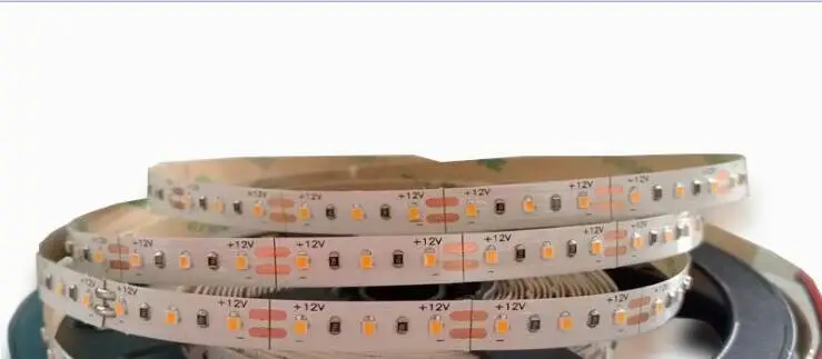 [Seven Neon] 5 м 2216 SMD Светодиодная лента 8 мм PCB DC12V 120 светодиодный/м 9,6 Вт Светодиодная лента CRI> 90 7-10LM Micro 2216 светодиодный гибкий свет
