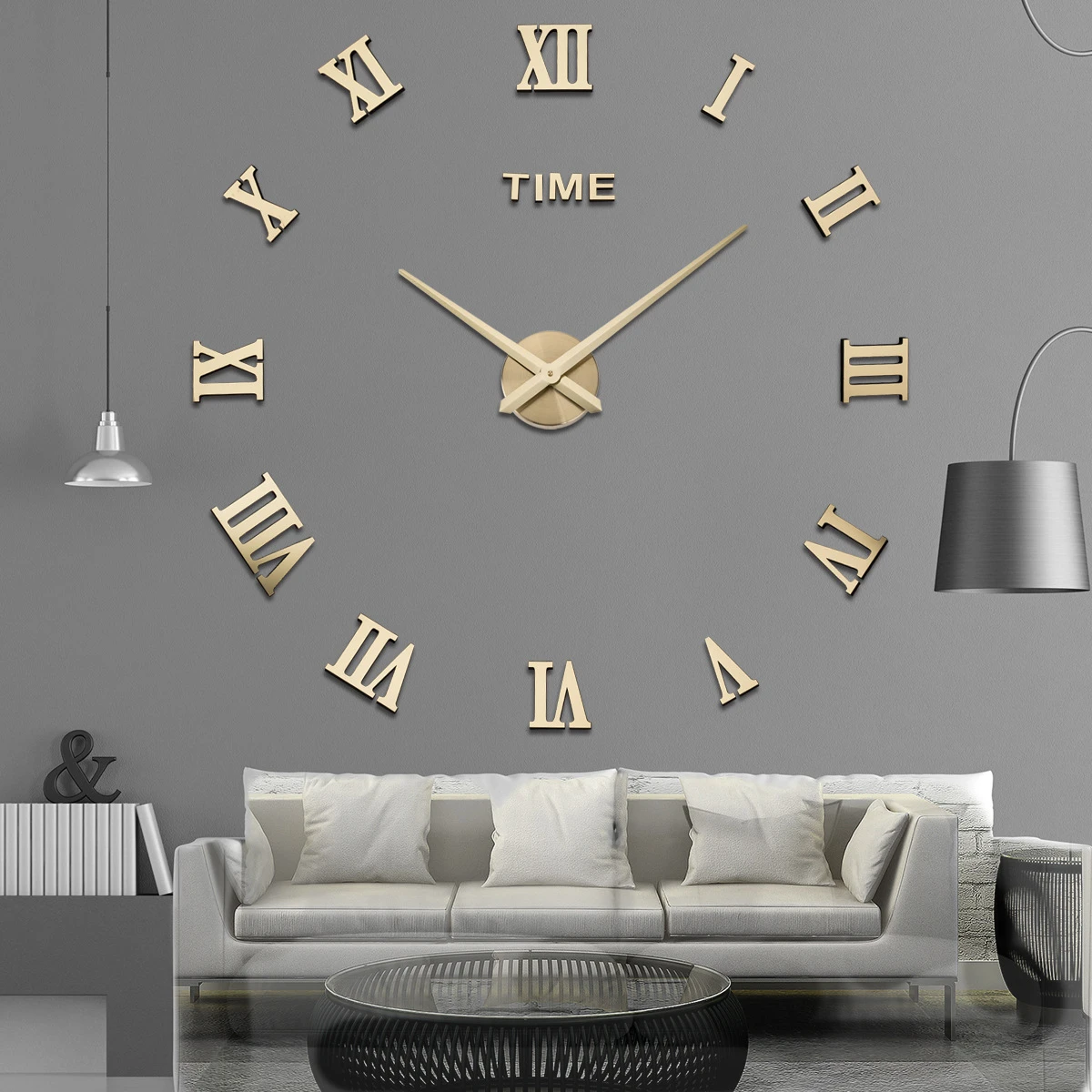 Diy Three Dimensional Romaji Large Wall Clock Creative Living Room Clock Modern Minimalist Wall Sticker Clock Amazon Wall Clock Wall Clocks Aliexpress Diy Three Dimensional Romaji Large Wall Clock Creative Living Room Clock Modern Minimalist Wall Sticker Clock Amazon Wall Clock Wall Clocks Aliexpress