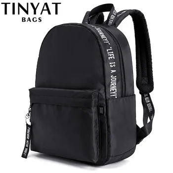 

TINYAT Student Backpack Mochila men women backpack for school casual backpack