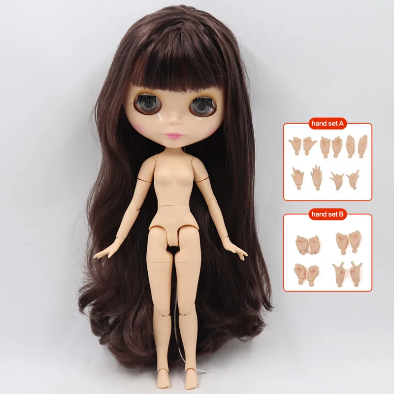 ICY DBS Blyth Doll 1/6 Joint Body 30CM BJD toys Natural shiny face with extra hands AB DIY Fashion Dolls girl gift 14