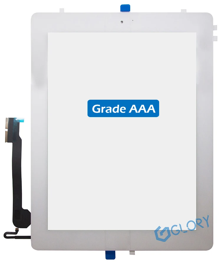 Новый черный, белый цвет сенсорный экран панель для Ipad 4 A1458 A1459 A1460 дисплей планшета спереди стекло EMC 2604 2605