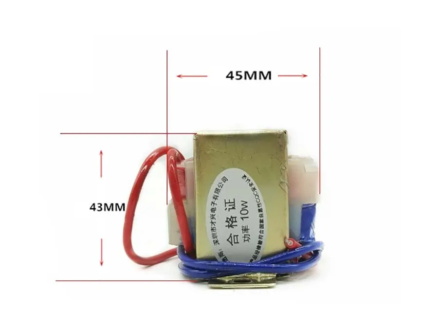 transformador de potencia ei48 10w va entrada 04