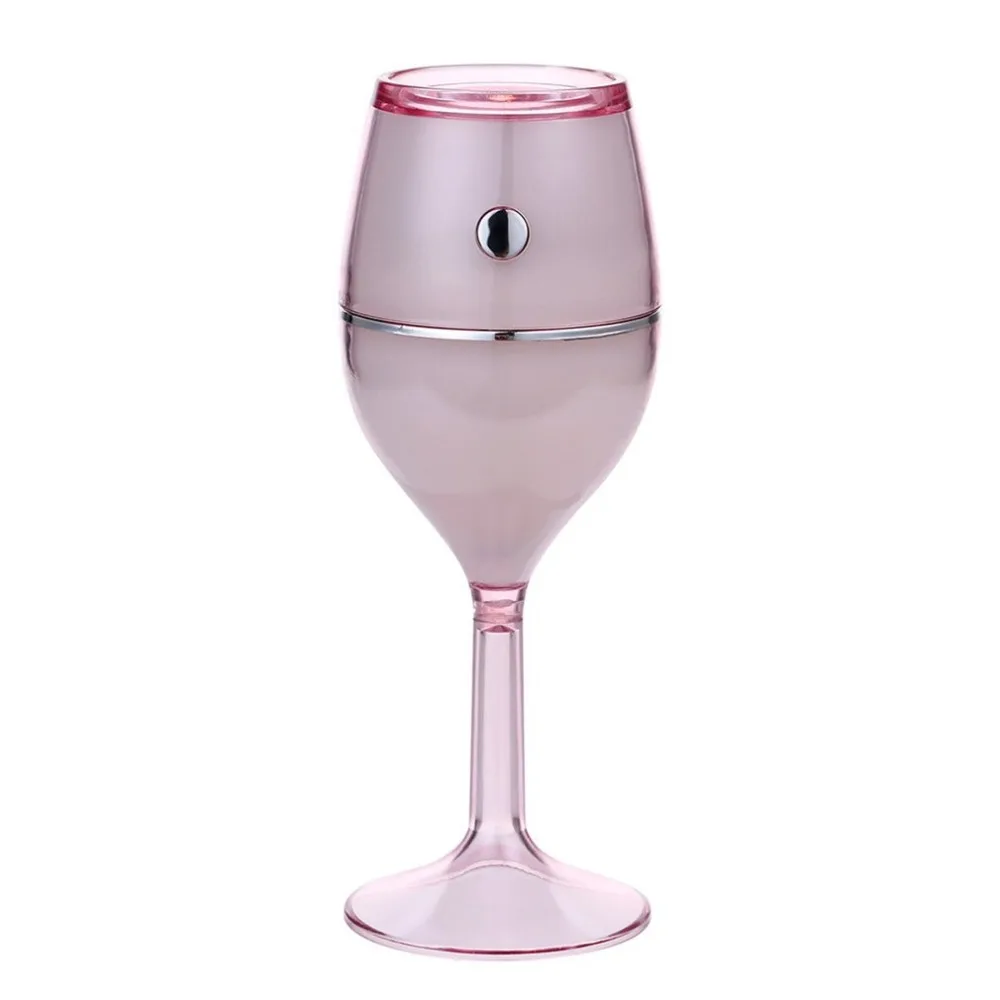 

80ml Air Humidifier Wine Cup USB with Colorful night light, Lamp Mini Home Car Air Cleaner humidifier for Home Car Use