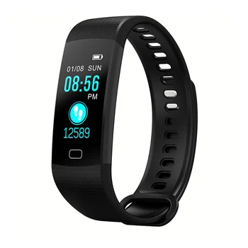 

Pedometer Waterproof Running Sports Tracker Step IP67 Heart Rate Monitor Counter Walking Fitness Wrist Smart Band Watch Bracelet