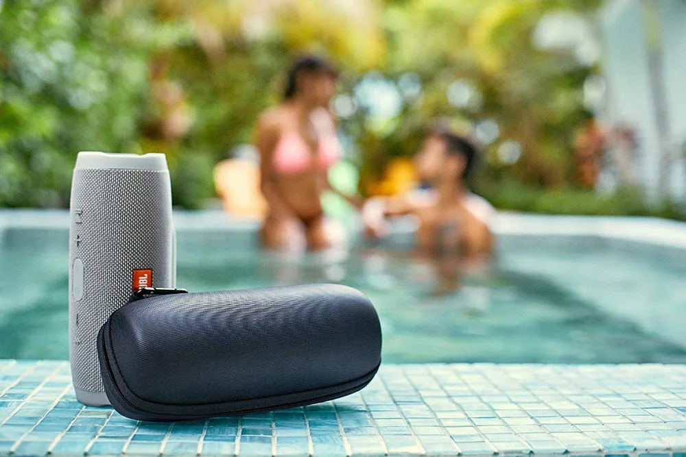 Чехол для JBL Charge 3 Bluetooth портативный динамик прочный корпус EVA с уплотнением на молнии и карабином для JBL Charge 3