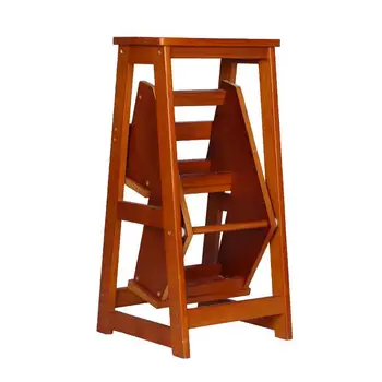 

Cocina Bathroom For Elderly Escalera Plegable Folding Indoor Tangga Lipat Wood Chair Escaleta Ladder Stepladder Step Stool