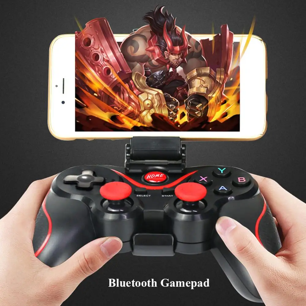 本 T3 Bluetoothワイヤレスゲームパッドs600 Stb S3vrゲームコントローラジョイスティックアンドロイドiosの携帯電話pcゲームハンドル ゲームパッド Aliexpress