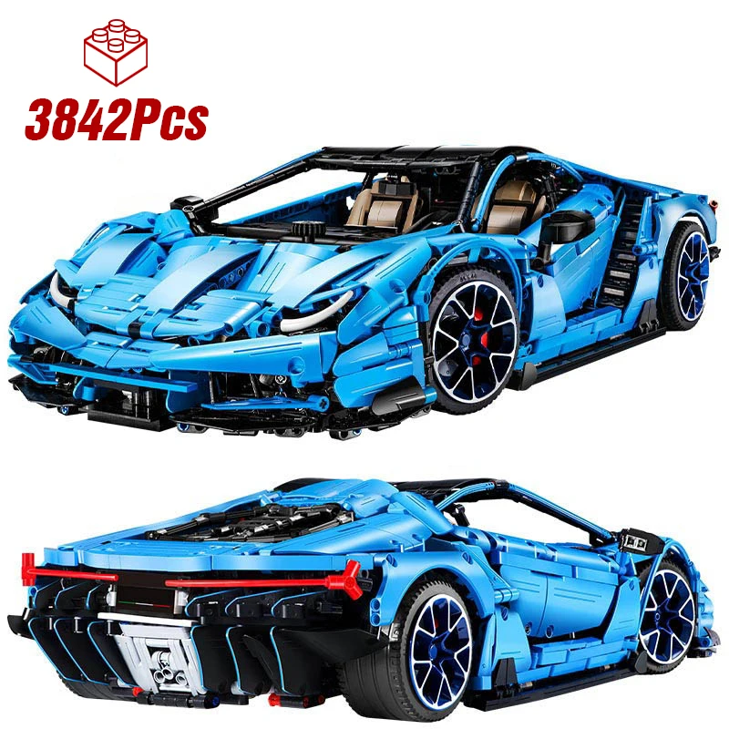 Дизайнерский конструктор Technic Mad Cow MOC набор скоростных чемпионов автомобиля