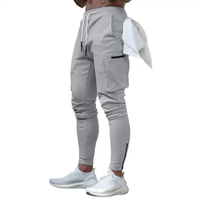 Pantalon de survêtement style cargo à camouflage pour homme,ce vêtement de sport convient à la pratique du fitness, de la course, du jogging, de la musculation et aux entraînements sportifs, 5