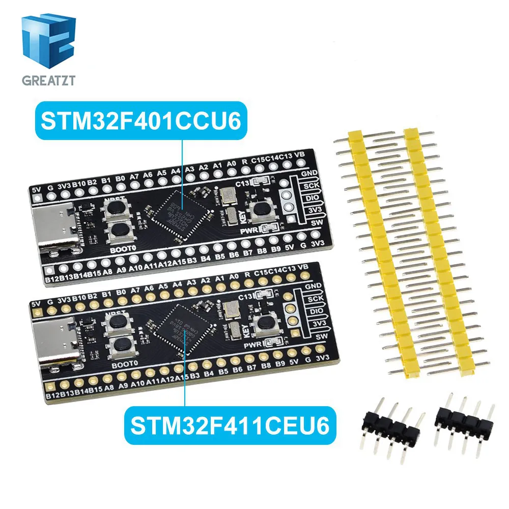 Плата разработки GREATZT STM32F401 256 Кб ROM V1.2 STM32F401CCU6 STM32F411CEU6 STM32F4 плата обучения для