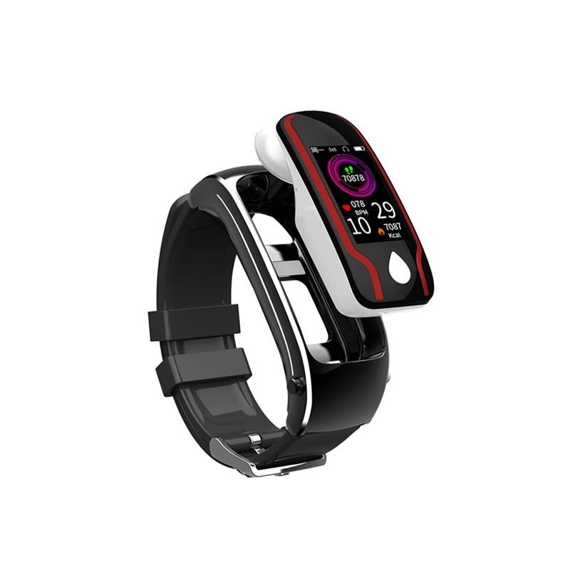 

FULL-Bluetooth Y9 Color Headset Talk Smart Band Bracelet Heart Rate Monitor Sports Smart Watch Passometer Fitness Tracker Wristb