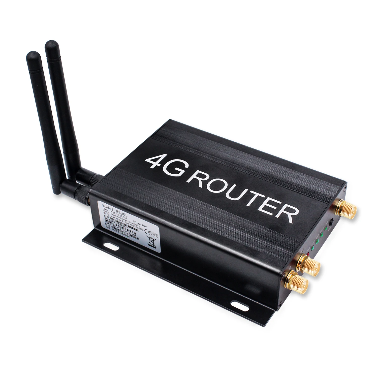 R320 Series WIFI LTE car vehicle GPS 4g router with sim card slot and external SMA antenna