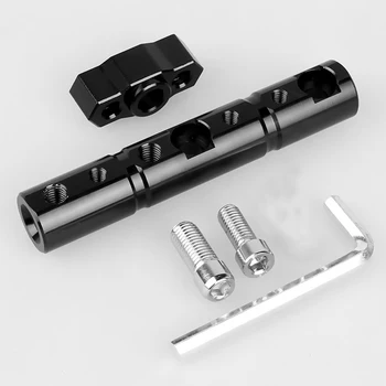 

Rack Corrosion Resistance LED Headlight Holder Universal Motorcycle Use Extension Bracket Multifunction Durable Mirror Mount
