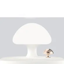 Беспроводное мини-зарядное устройство с сенсорным ночным зарядным устройством, лампа в виде гриба для iPhone/8 p