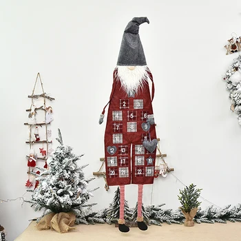 

Christmas Decorations Old Man Pendant Christmas Tree Decoration Creative Countdown Calendar