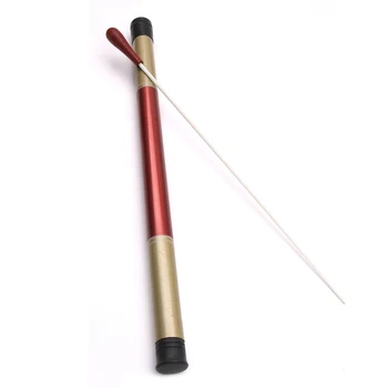 

Instrument Accessorizes Stage Wood Handle Orchestra Conducting Music Baton Set Band Professional Musician With Case Performance