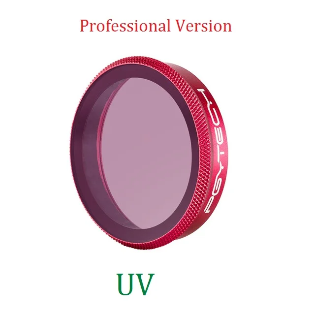 UV PGYTECH трубка для ныряния фильтр объектива основная версия для DJI OSMO аксессуары для экшн-камеры - Цвет: UV