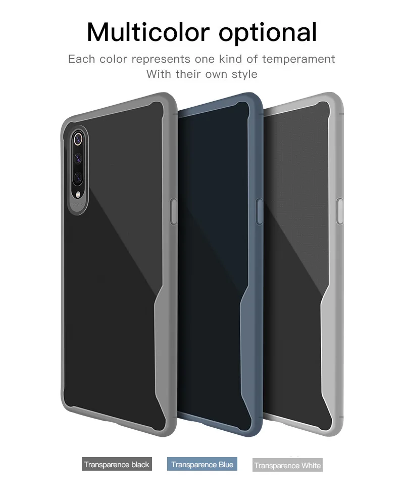 ETIMGA чехол для спортивной камеры Xiao mi 5X A1 X1 8 8X Pocphone F1 9 CC9 CC9E A3 Lite Youth чехол HD, резина, чехол на заднюю часть для Xiaomi mi 8 чехол