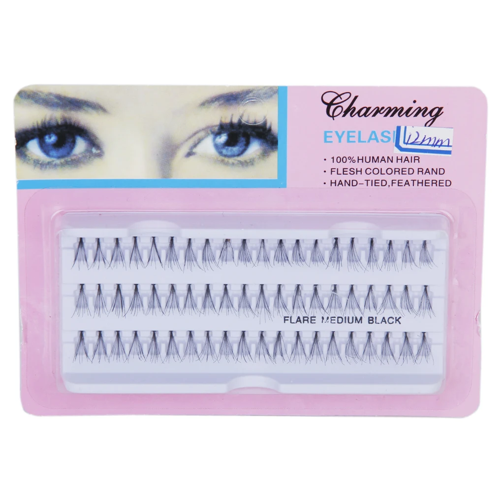 3D Individual Volume Lash Extensions Semi Permanent False Eyelashes 60pcs
