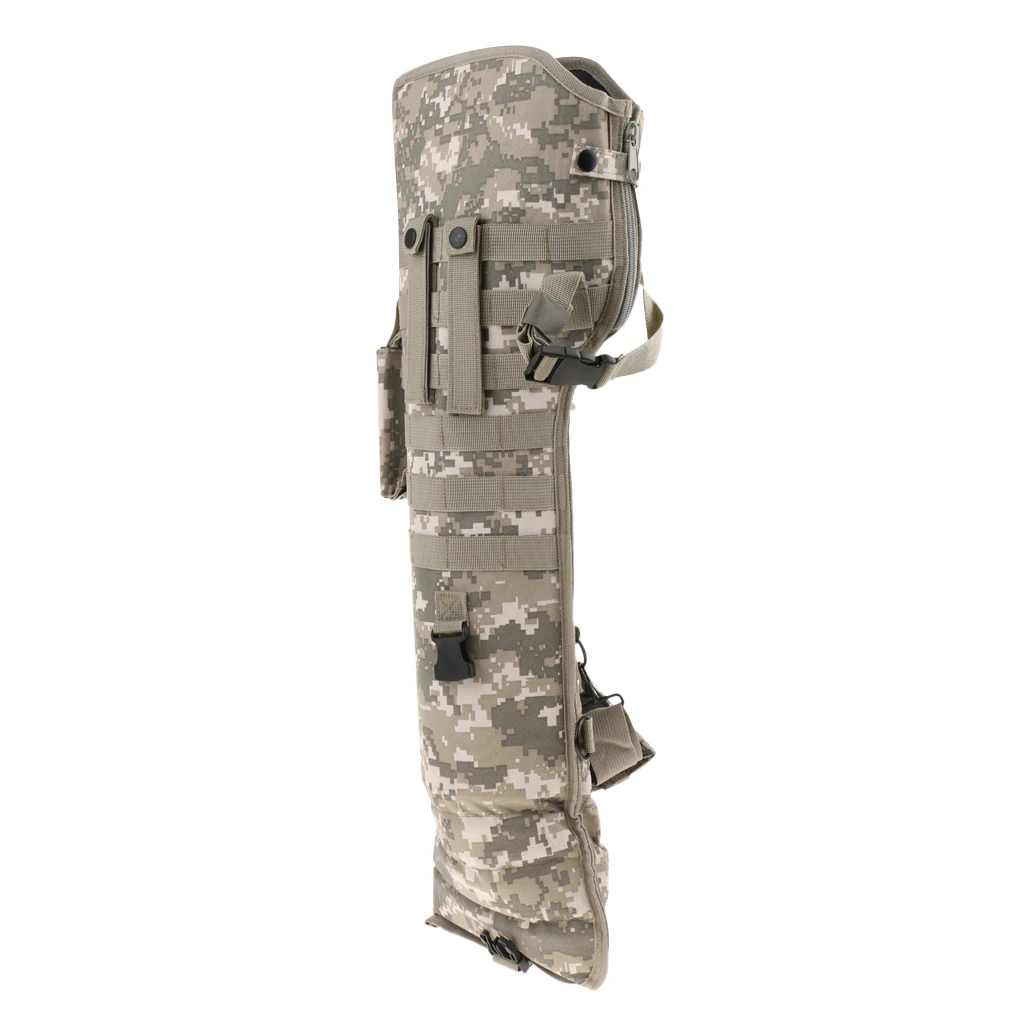 Foldable Molle Tactical Hunting Storage Bag Case with Shoulder Strap for Hunting Shooting 28" Modular Mounting - Цвет: ACU 28.3x9.4inch