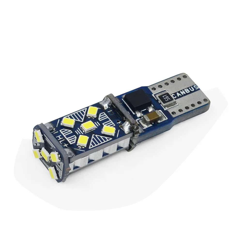 10 шт./лот CANBUS T10 W5W 15SMD ошибок габаритный фонарь парковка светильник w168 w169 w245 w246 w203 w204
