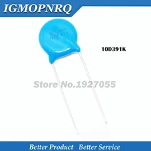 20 шт. Варистор 10D391K 470 в пьезорезистор 10D391 резистор