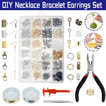 

Necklace Bracelet Earrings Set Jewelry DIY Making Kit Handmade Jewelry Making