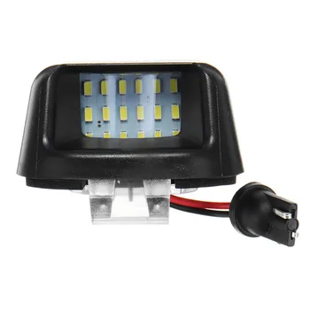 

2pcs License Plate Light 6500K Accessories Car Auto Bulbs For Suzuki Equator