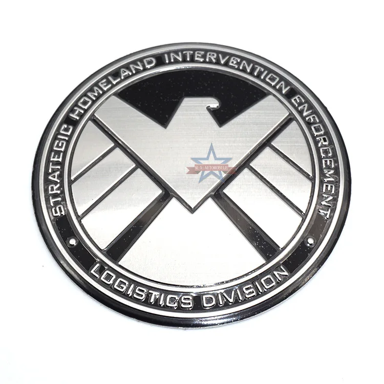 S. I. E.L.D. Бампер Декоративные Стикеры для автомобилей стикер автомобиля s классные наклейки на автомобиль металлический модифицированный Стандартный значок орла