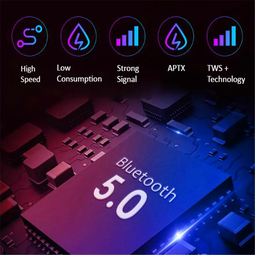 Aptx Hd Bluetooth наушники высококачественные настоящие беспроводные