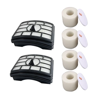 

Vacuum Cleaner Accessories Kit Vacuum Cleaner Attachment Gadget Accessories(2 * Filter net+4 Sets* Sponge)for Housework Cleaning