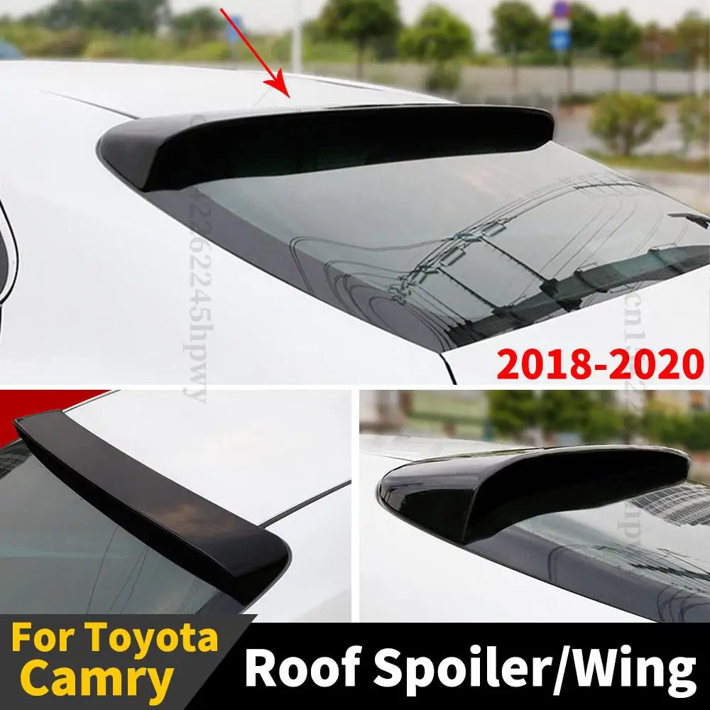 

Boot Lip Tail Roof Rear Spoiler Wing Exterior Part Tuning Accessories Trim Racing Sport Tuning For Toyota Camry 2018 2019 2020
