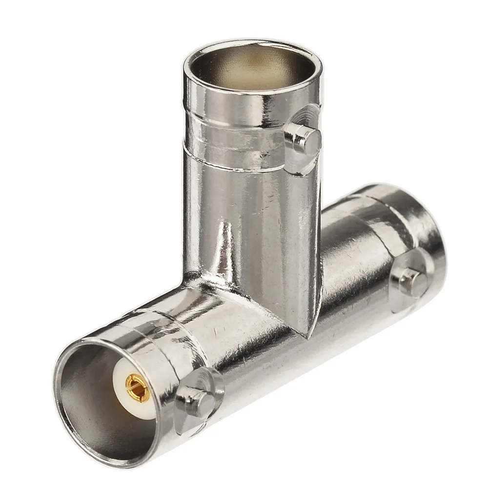 Коаксиальный соединитель Superbat BNC с тремя разъемами типа T 50 Ом|adapter jack|adapter micro sd