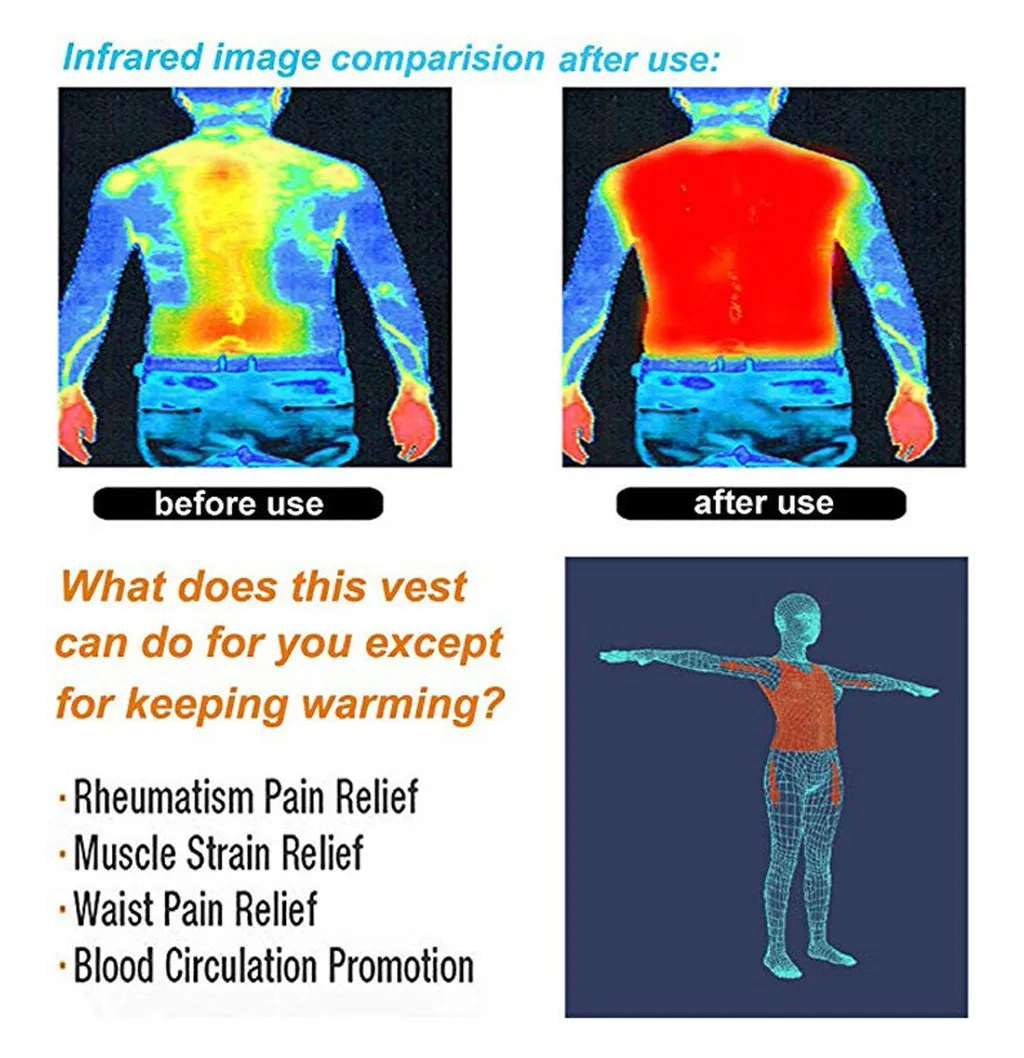Мужской зимний жилет, мужской жилет, повседневные пальто, унисекс, Регулируемый мужской usb-костюм с электрическим подогревом, теплый пуховый жилет без рукавов