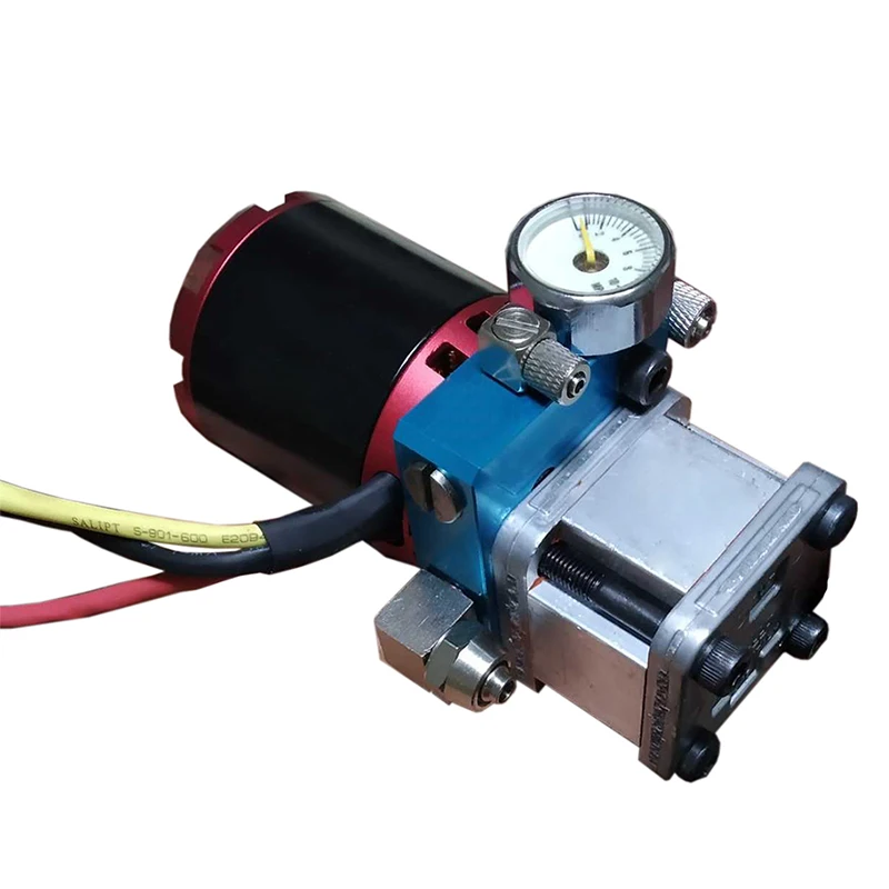 New Italian Oil Pump Hydraulic Excavator Model N5065 Motor with Strap Pressure Regulating Relief Valve