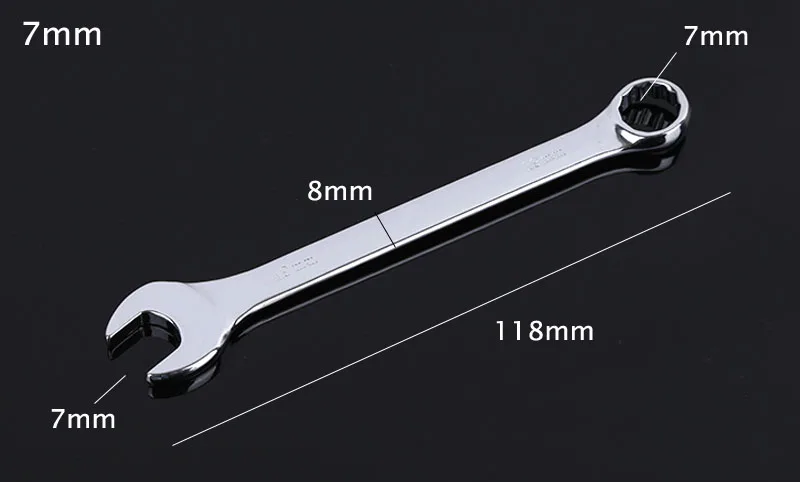 GEDORE RED 3300838 - Clé à Cliquet Mixte à Extrémité Ouverte SW18mm L.239mm , R07100180