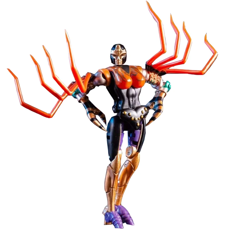 TE Transformation BW мини фигурка робота из сплава MP46 martier Wars Blackarachnid MM001|Игровые фигурки и