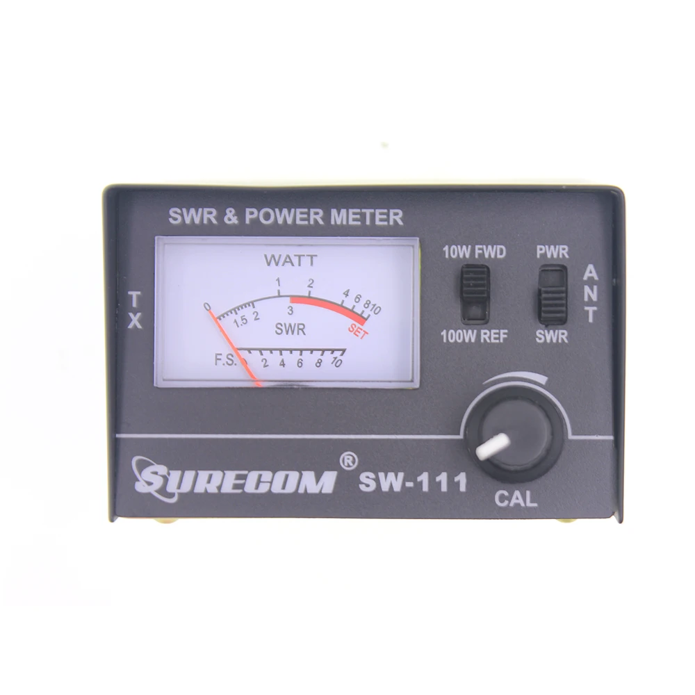 wishcolor fm am ssb 1 8mhz 50mhz swr power watt meter swr SURECOM SW-111 100 Watt 27-30MHz SWR / Power Meter for CB Radio Antenna for Test SWR or Relative Power