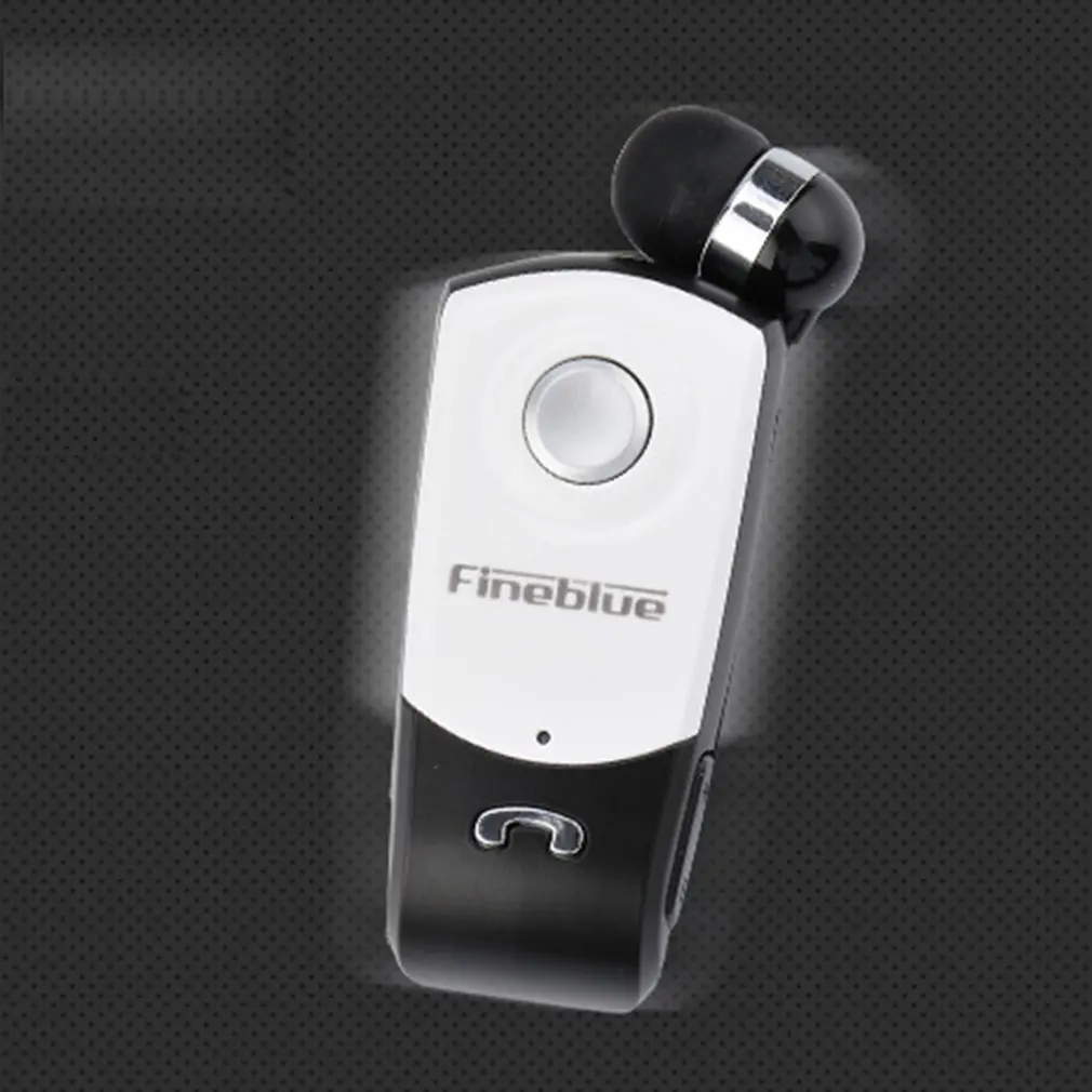 Fineblue F960 Mini Bluetooth Earphone Wireless In Ear Handsfree with Microphone Headset Calls Remind Vibration Wear Clip Driver