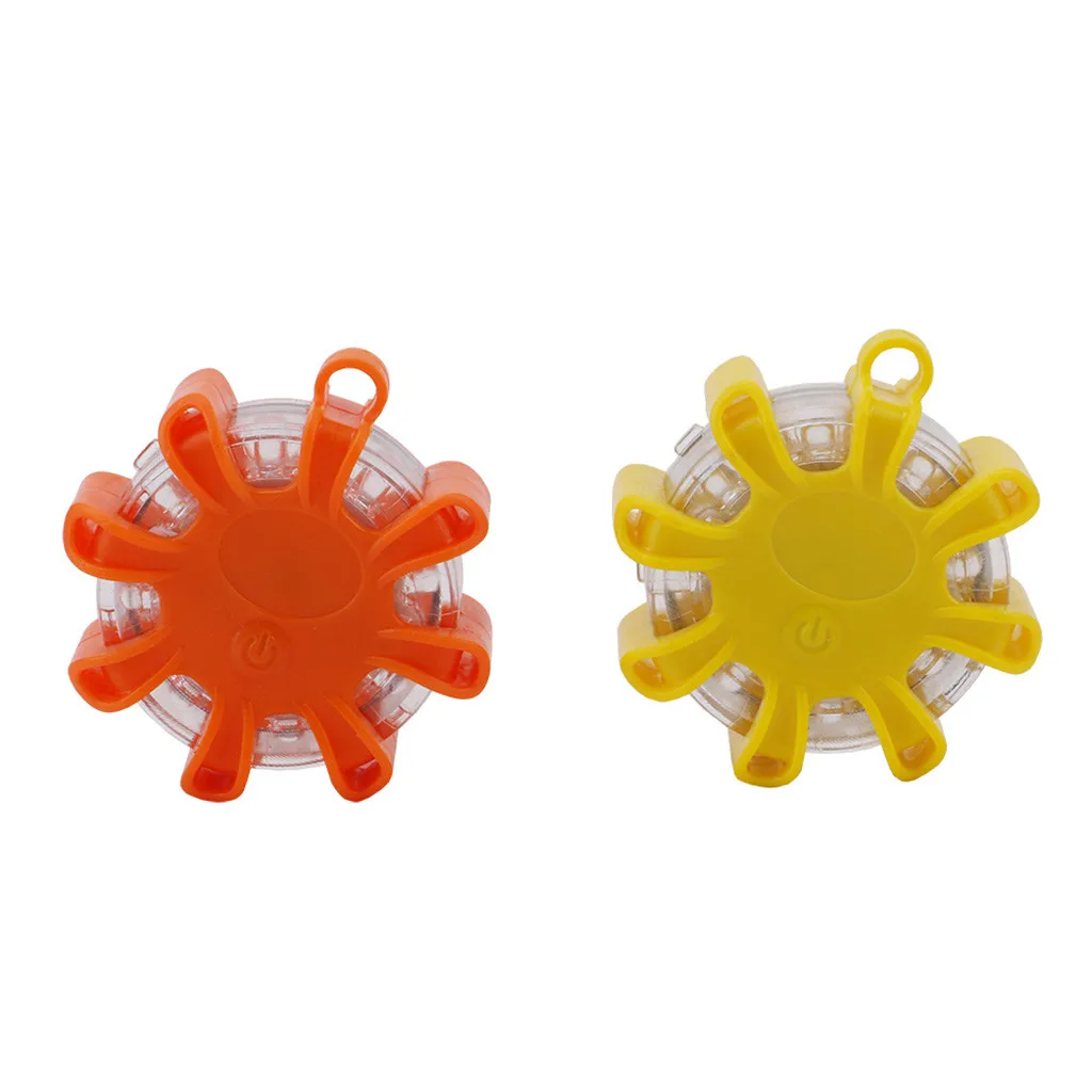 

Lamp Strobe Flash Light Van Truck Warning Light LED Light Round Beacon Emergency Yellow,Red 6.2x 2.4cm Headlamp bicycle #X