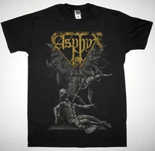 Asphyx死西死全体金属deat運命新ブラックtシャツ