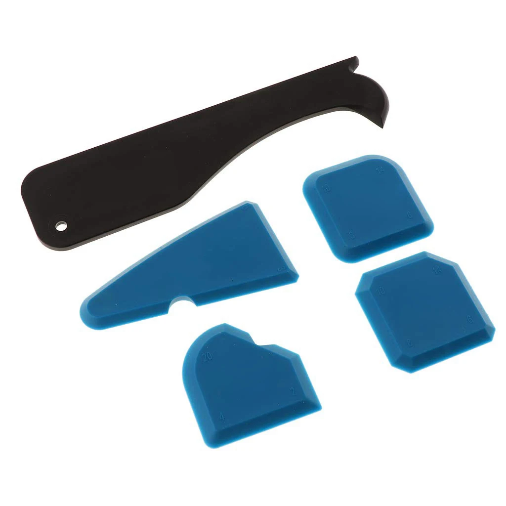 Caulking Tool Kit 8PCS, Silicone Tool Kit with Caulk Remover/Sealant Finishing Tool for Caulking/Grouting in Kitchen/Bathroom