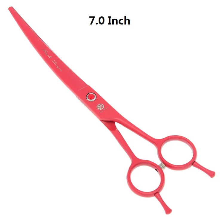 LZS0362 C Cutting Фиолетовый дракон 7," профессиональные ножницы для домашних животных для ухода за собакой высокого качества прямые и истончающие и Изогнутые Ножницы Триммер для собак LZS0358 - Цвет: LZS0362 C Cutting