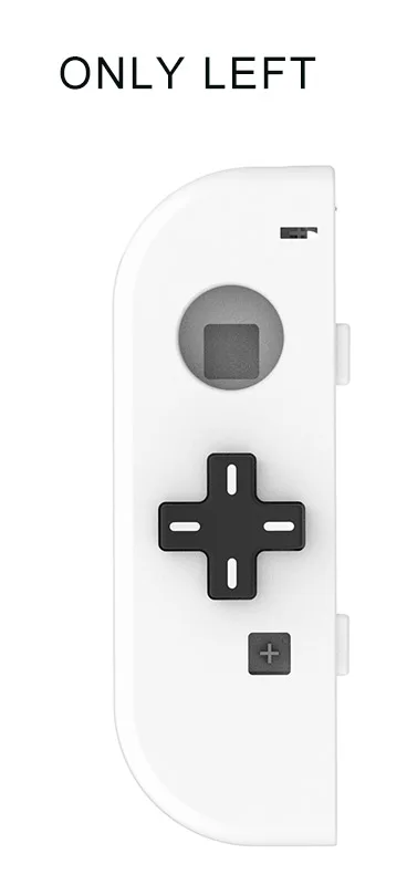 White left joy con Myriann(D-PAD версия) замена деталей корпуса для kingd переключатель контроллер NS Joy-Con оболочка игровой консоли переключатель чехол - Цвет: White left joy con