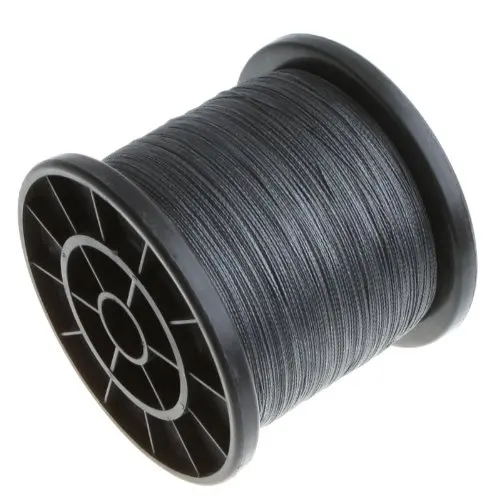 1000 м 100LB супер прочная плетеная леска черного цвета