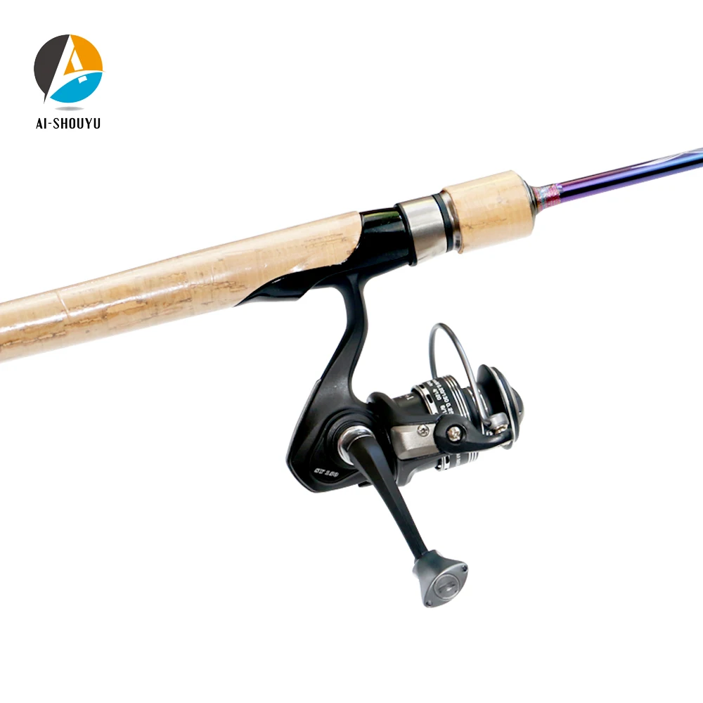 AI-SHOUYU Rod Combo Carbon Trout Spinning Rod Lightweight Sensitive Solid Tip1.8m 1.98m 2.1m Fast Action 2-10g 2-8lb Rod LPower AI-SHOUYU Rod Combo Carbon Trout Spinning Rod Lightweight Sensitive Solid Tip1.8m 1.98m 2.1m Fast Action 2-10g 2-8lb Rod LPower