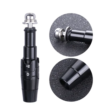 

Shaft Golf Adapter Aluminium Alloy Tip Adapter Sleeve Shaft Fit Durable Accessory for Big Bertha 815 (0.350 Caliber, Black)