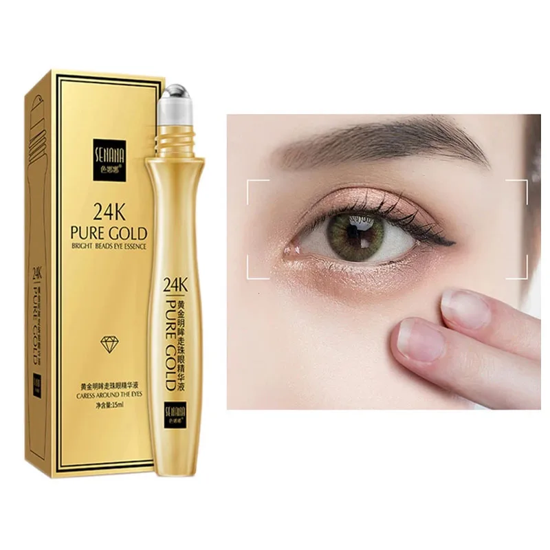 Whitening Bright Eyes Roll-on Serum Remove Puffiness Dark Circles Eye Fine Lines Eye Essence Anti-Aging Moisturizing Eye Care