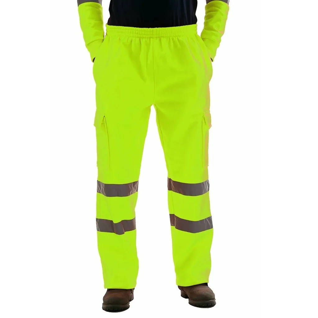 Мужской Дорожный рабочий спортивный костюм со светоотражающими полосками, спортивная мужская одежда chandal hombre